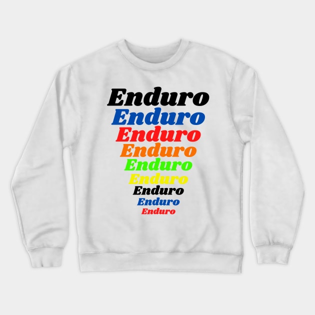 Awesome Dirt bike/Enduro design. Crewneck Sweatshirt by Murray Clothing